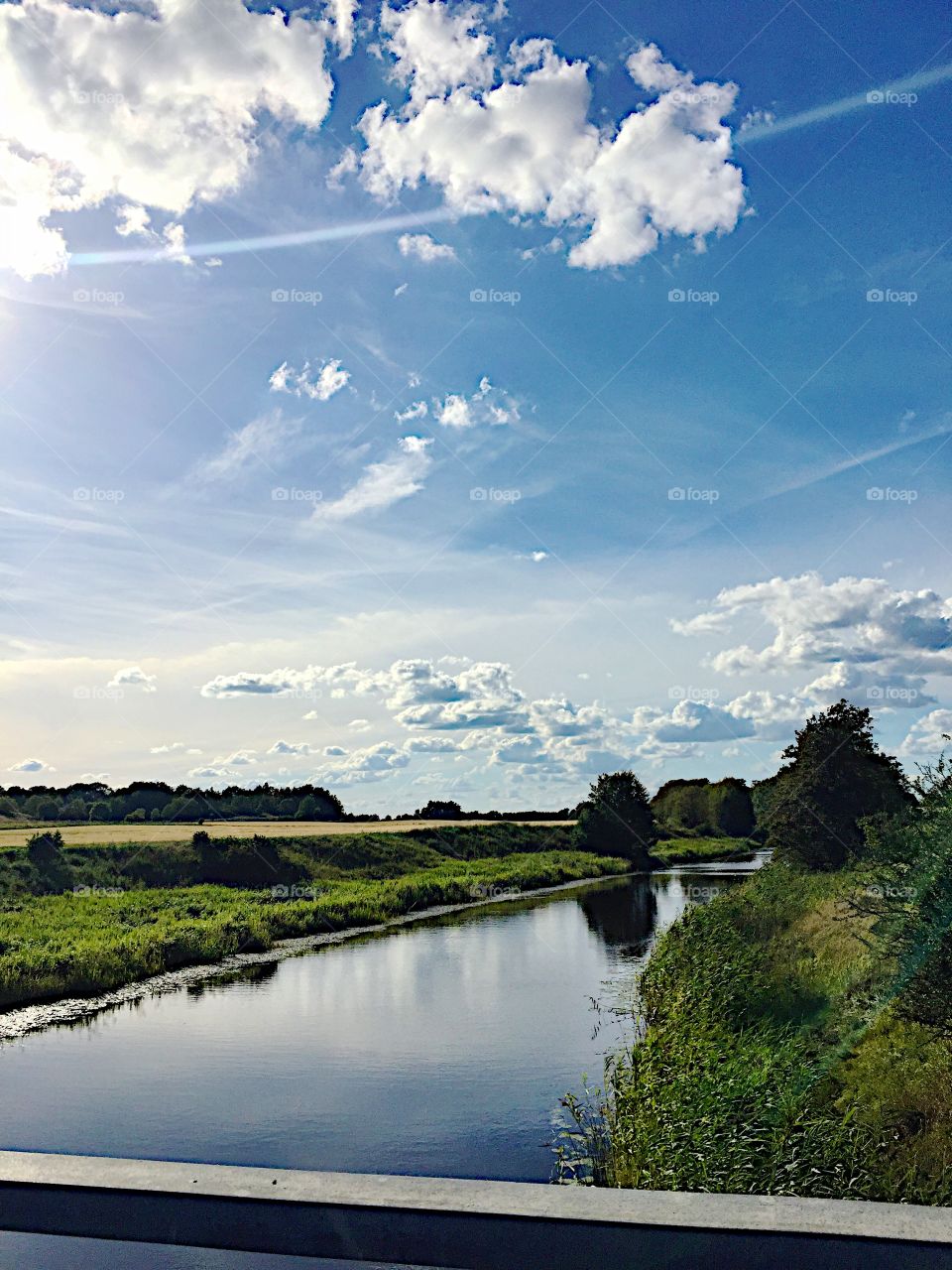 Scenic view of lake