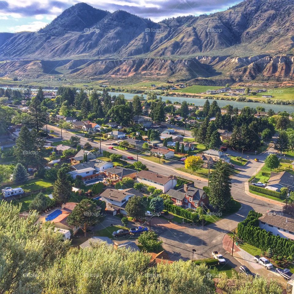 Scenic mountain view of Kamloops! 
