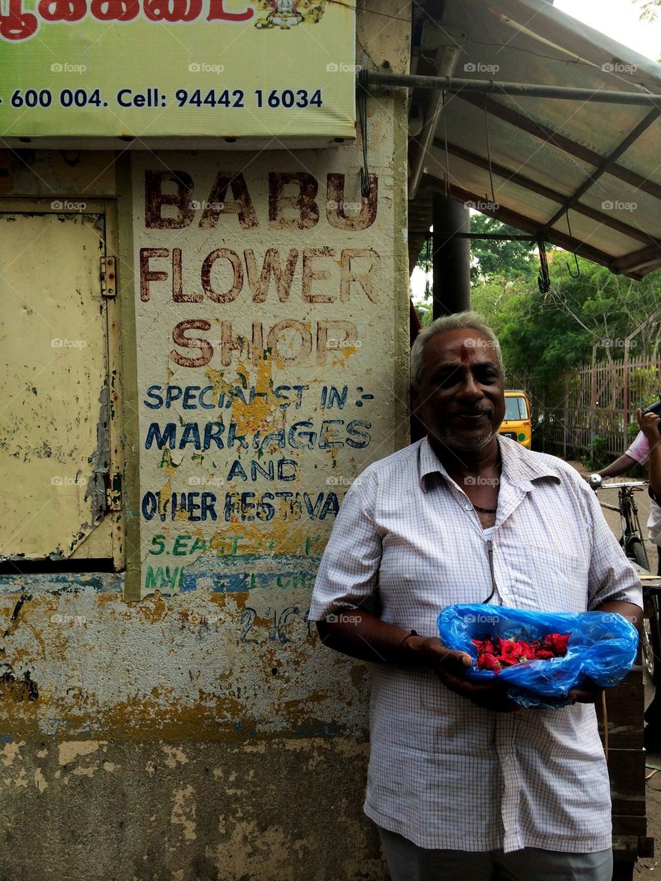 Flower seller