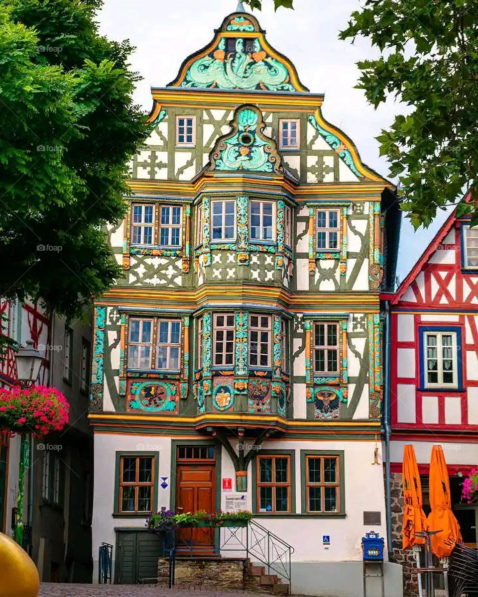 Glory be to God, the magnificent and picturesque view and the natural green trees are a view that is nothing more wonderful than it