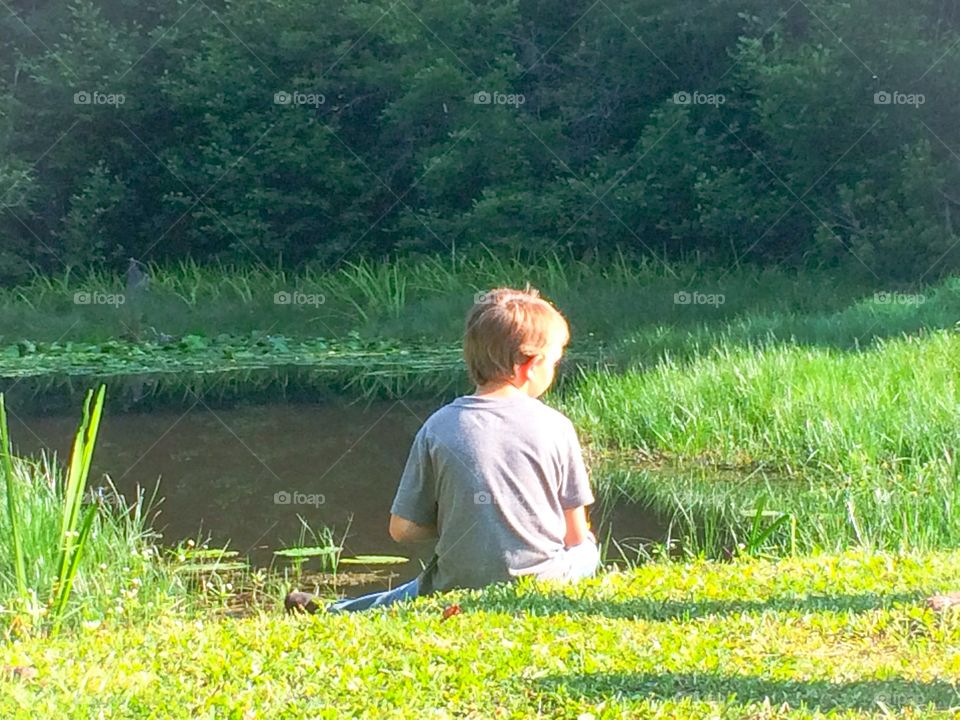 Fishing moment 