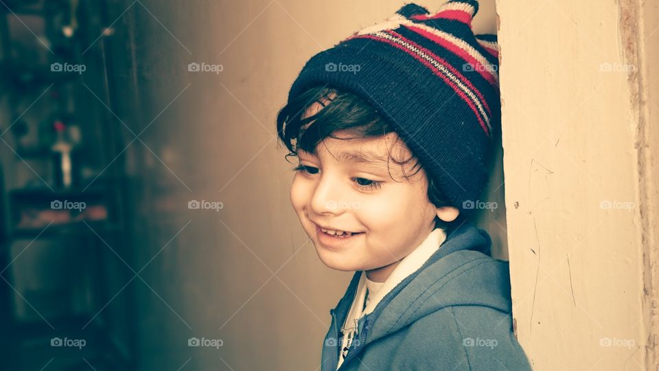 Honey. my nephew Hassan "Honey" was ready to go out.