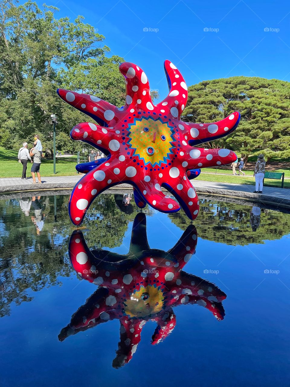 Kusama Exhibit at the New York Botanical Garden 