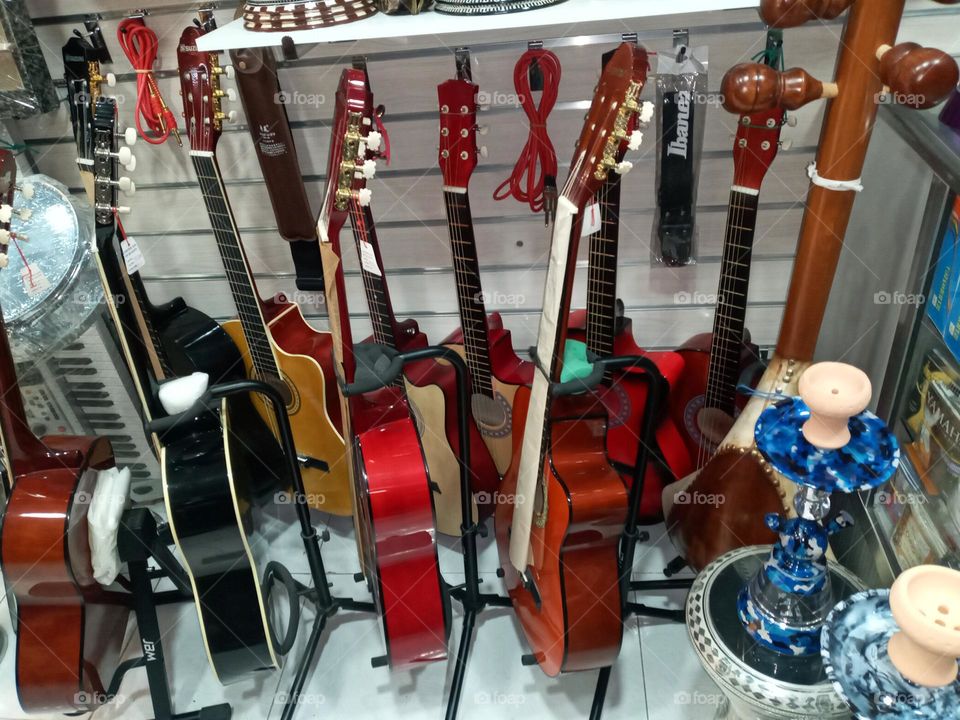 Instruments of the music