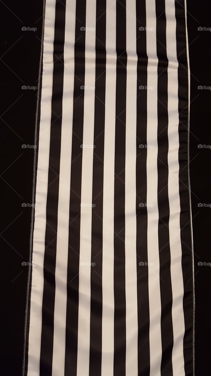 black and white stripes