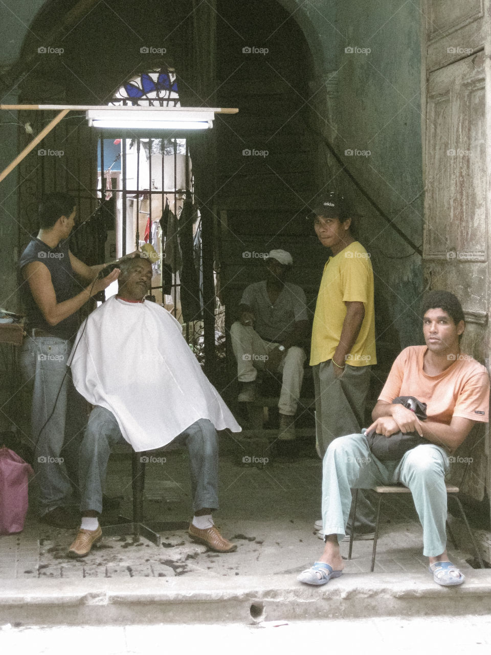 Barber's life in Havana 