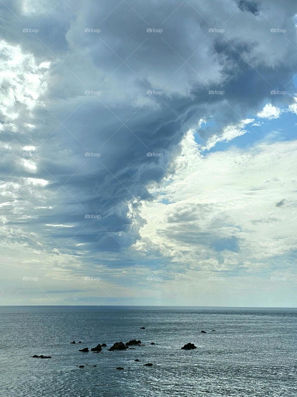clouds over Land's end