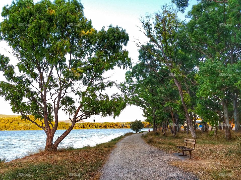 An afternoon walk in Koutavos lake!