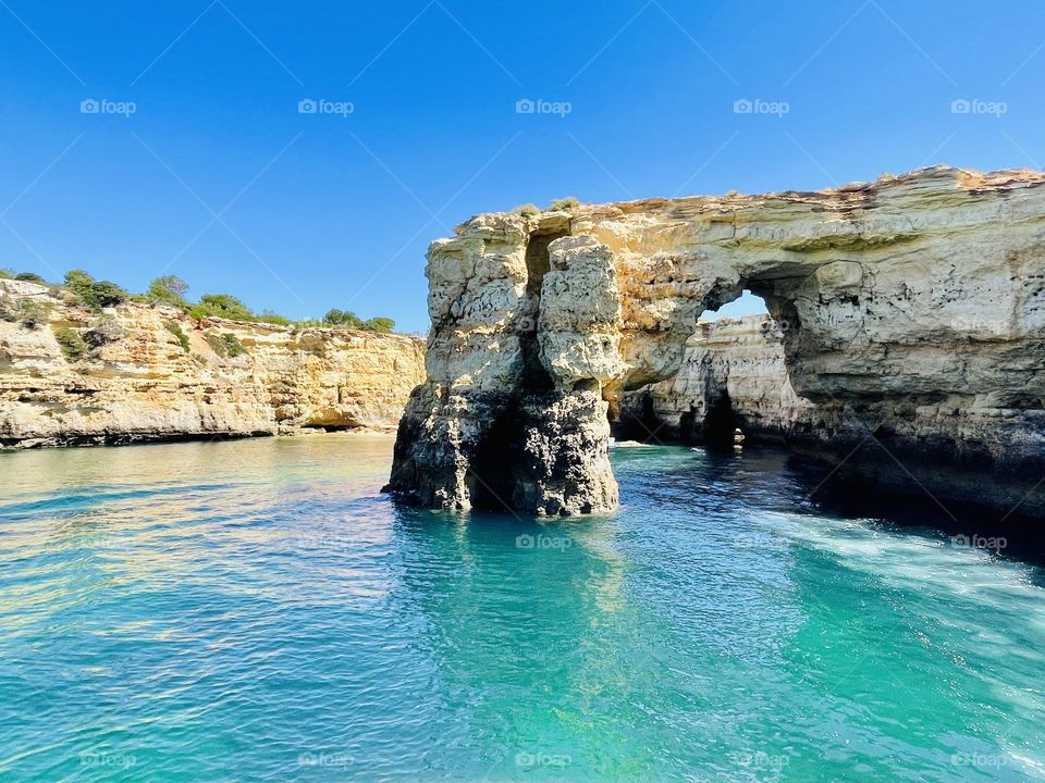 Caves and beaches in Portugal 