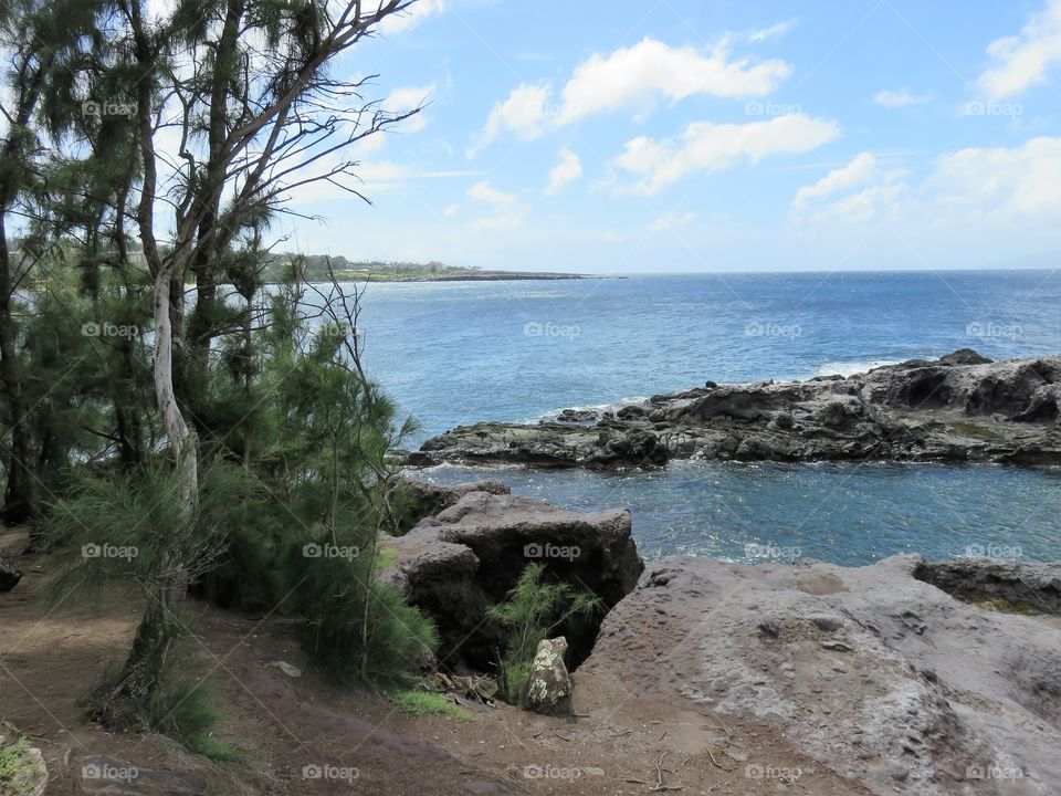 Hawaiian cliffs