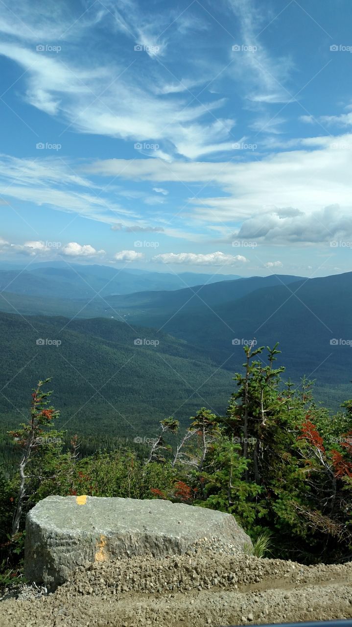 Valley View - from Mount Washington, NH