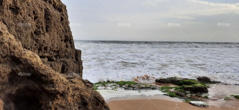 Mud mountain at the sea...Coolest evening and stress bursting moment