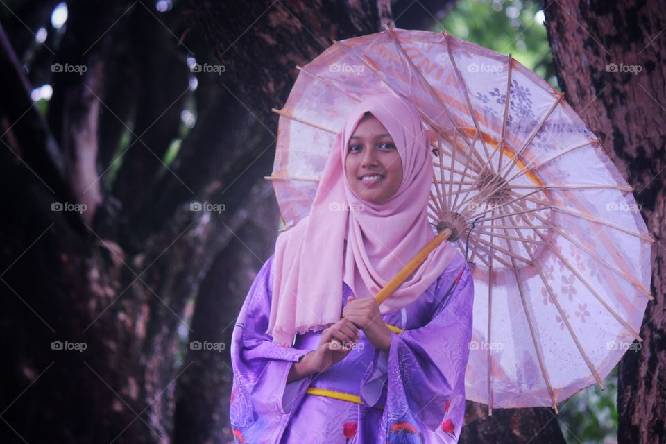 Hijab is a lifestyle of a moslem women. No matter what culture she is in, hijab can still be worn without reducing its essence of culture and uniqueness.