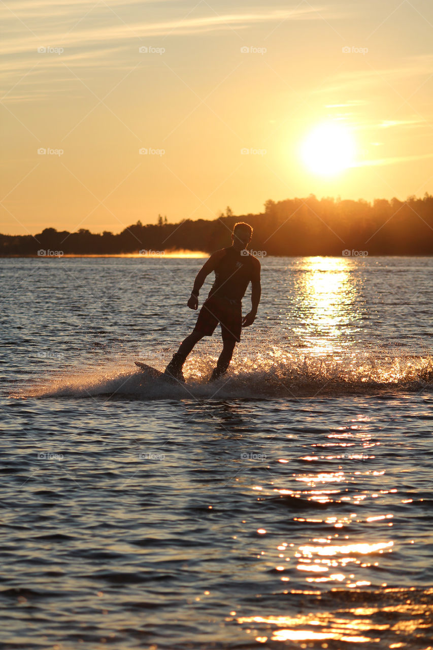 summer sunset sun water by istvan.jakob