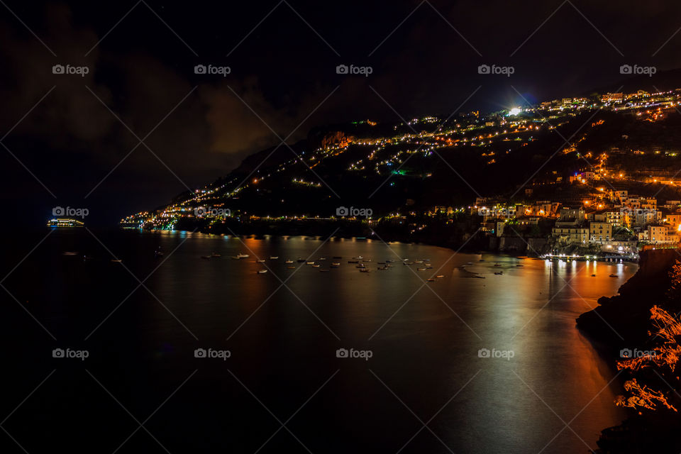 Night Amalfi