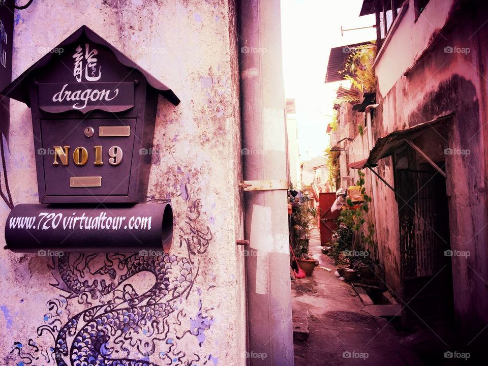 Street art Penang 