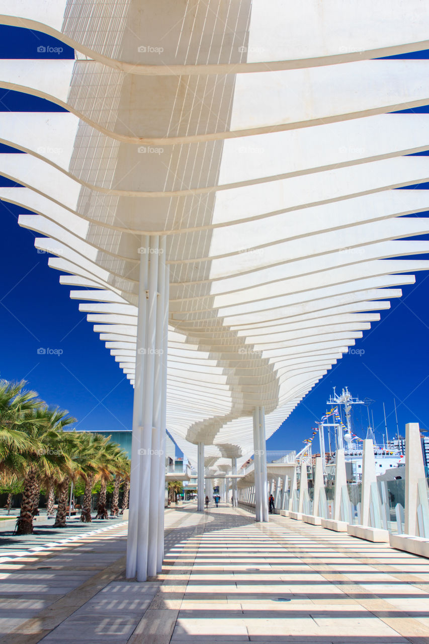 Seafront in Malaga