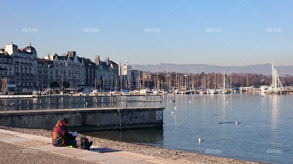 Geneva by the water