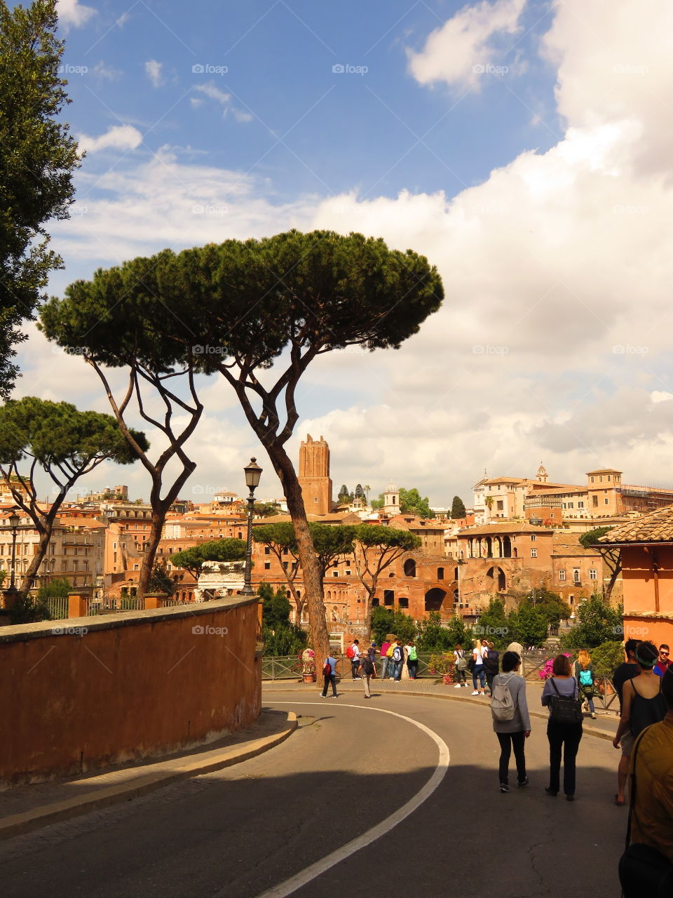 view of Rome Italy