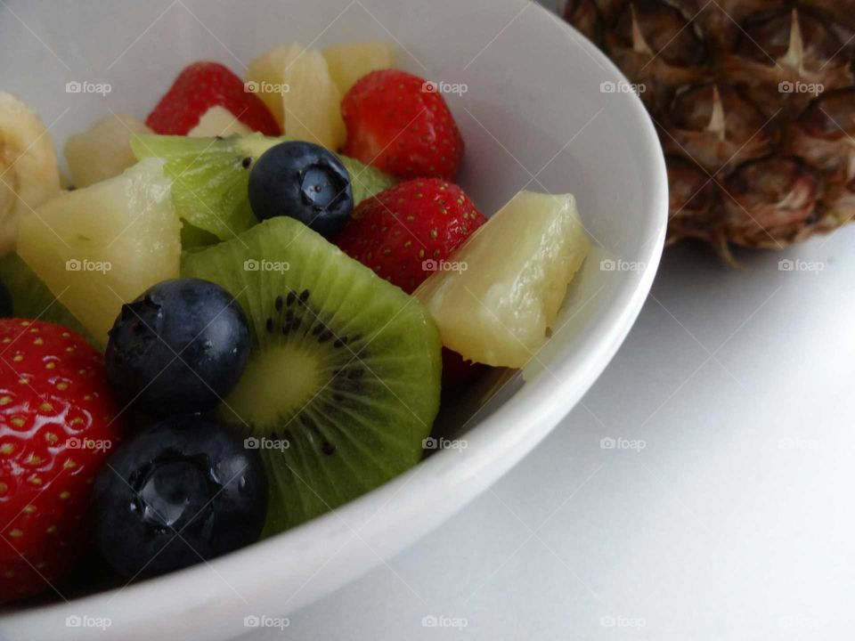 juicy fruits. bowl of sweet and juicy  fruits