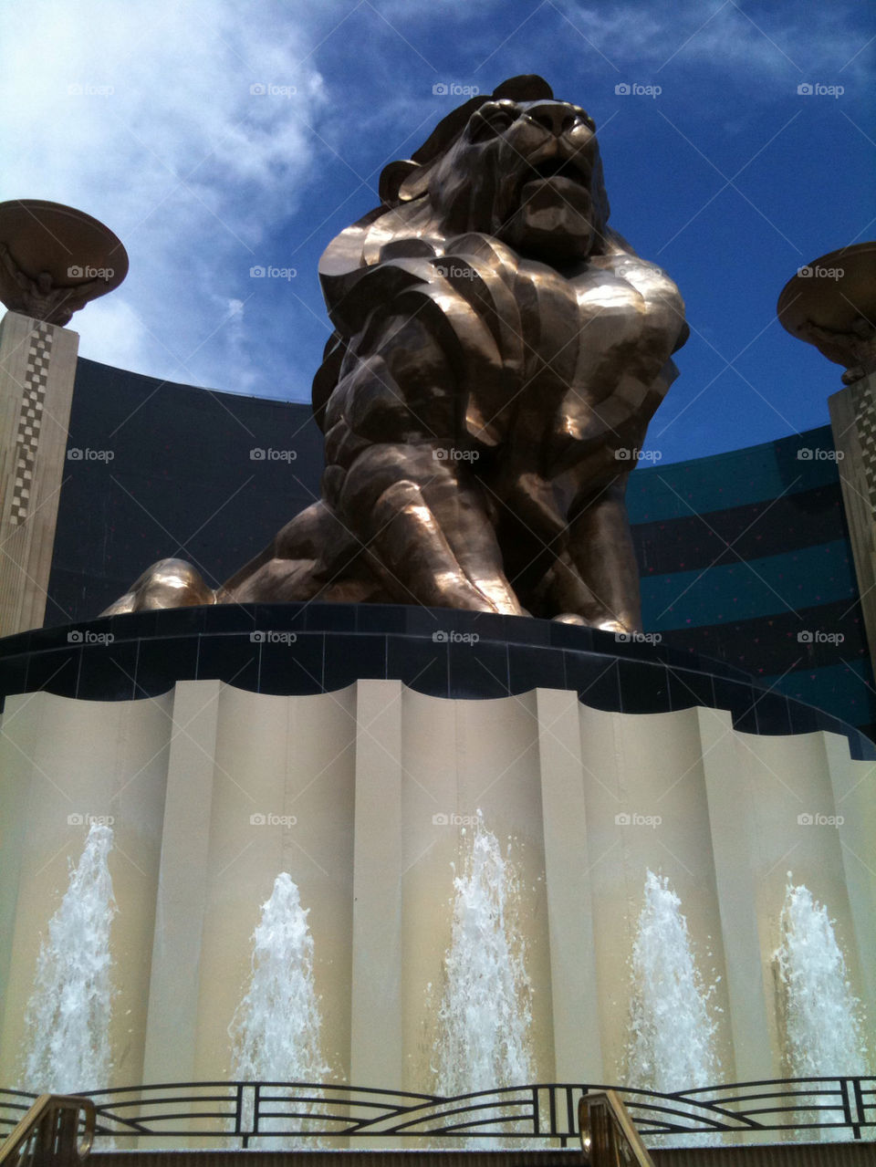 statue lion grand mgm by ritchie7188