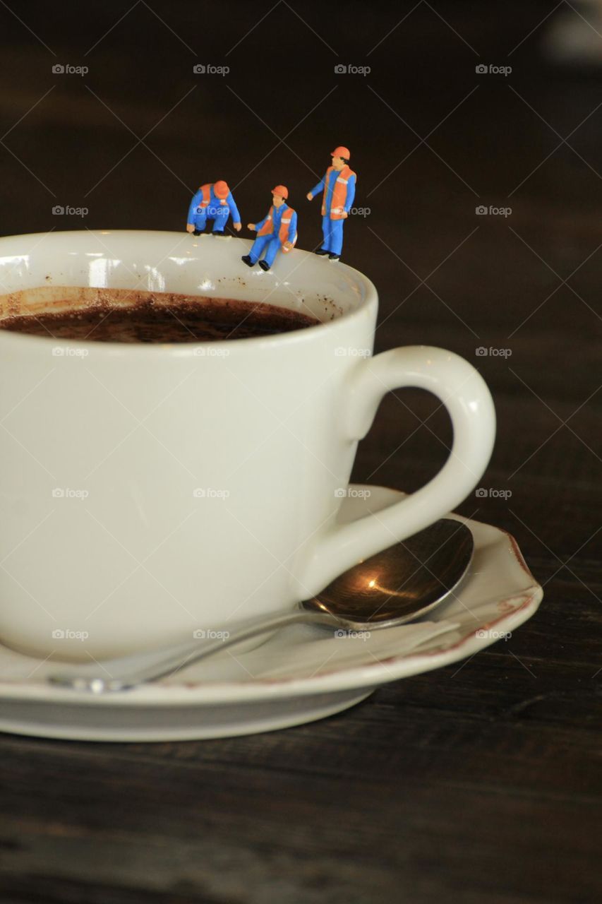 Minifigures - a cup of coffee 