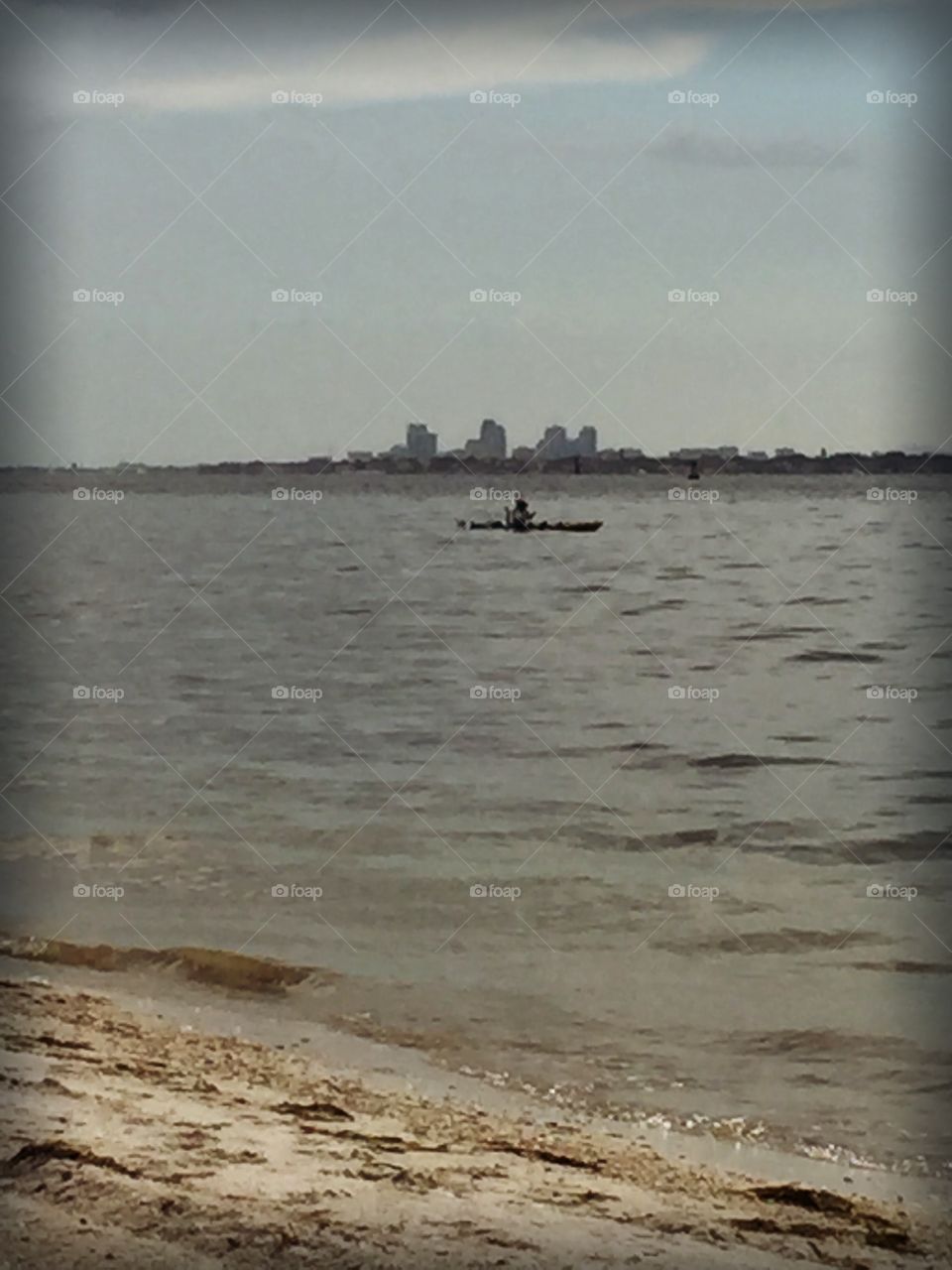 Kayak on the bay