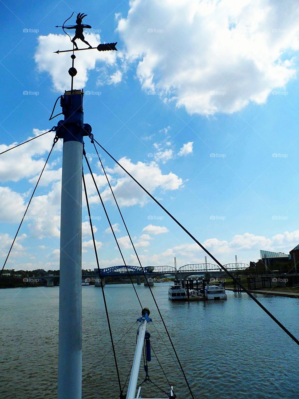 Allow the compass to direct