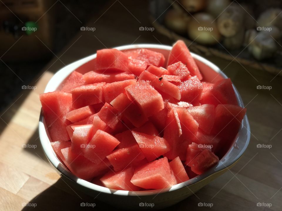 Summer and watermelon 