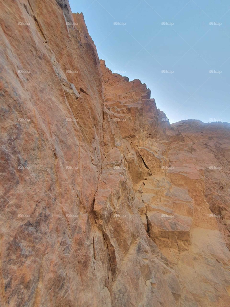 A mountain high of beautiful brown stone