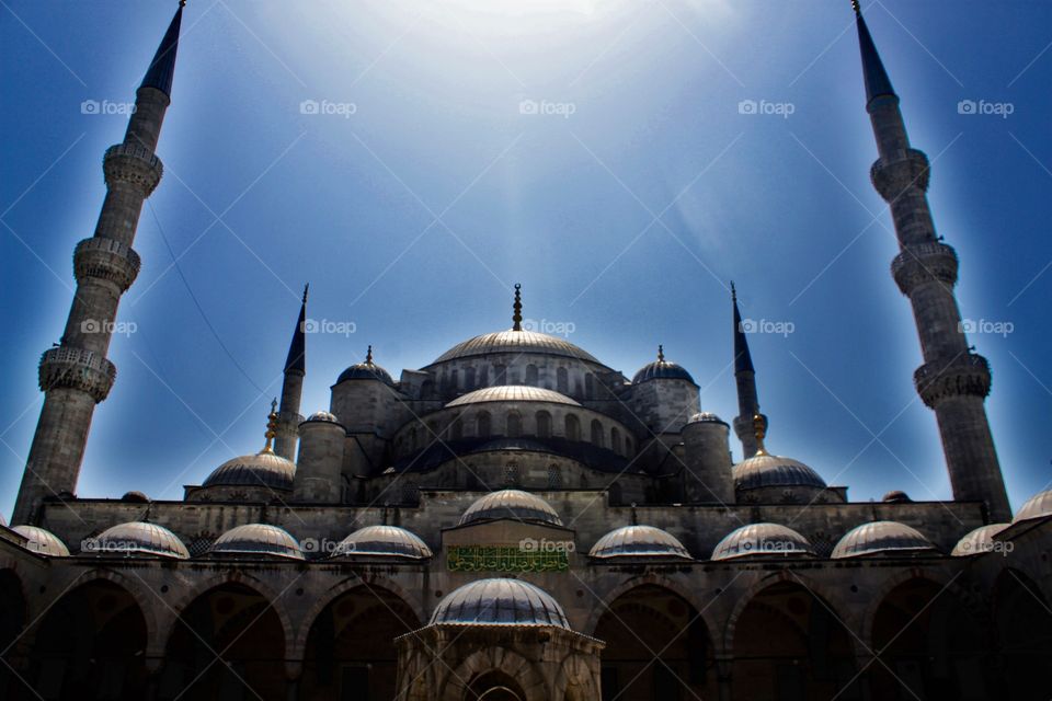 Blue Mosque. Blue mosque, Istanbul 