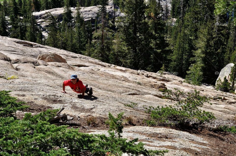 Fresh air in the higher elevations and a few push ups! 