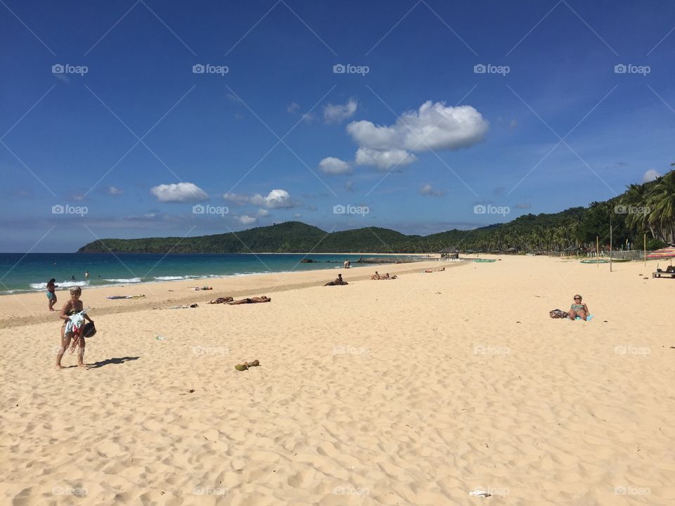 Visit to beautiful Nacpan Beach El Nido