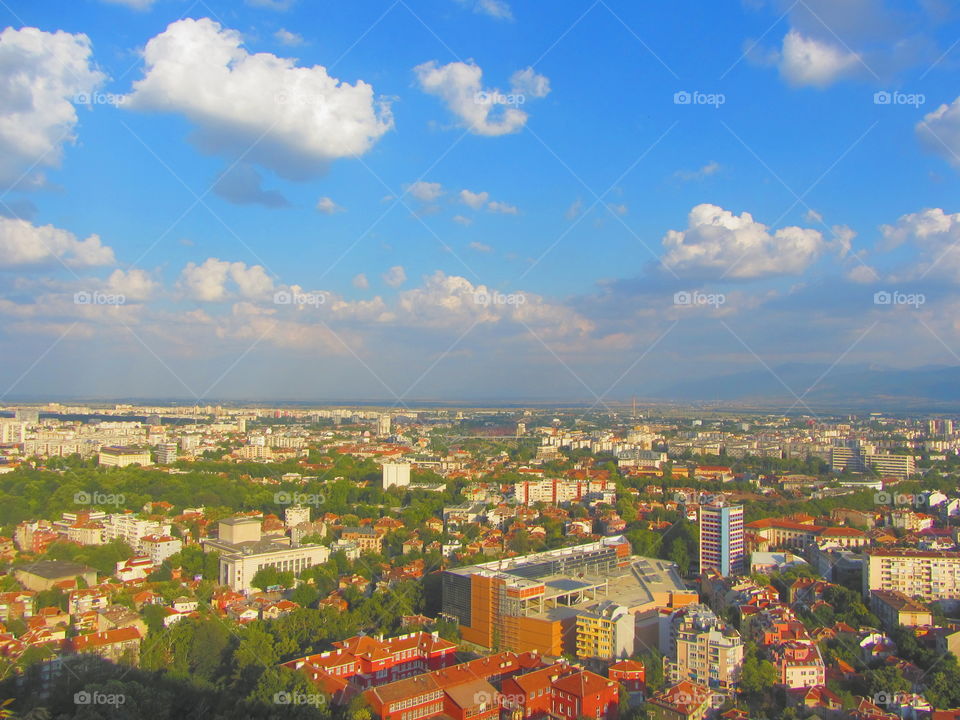 Plovdiv cityscape