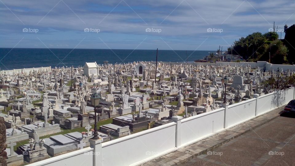 Puerto Rico fort gravesite