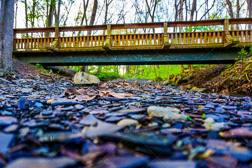 Bridge over water