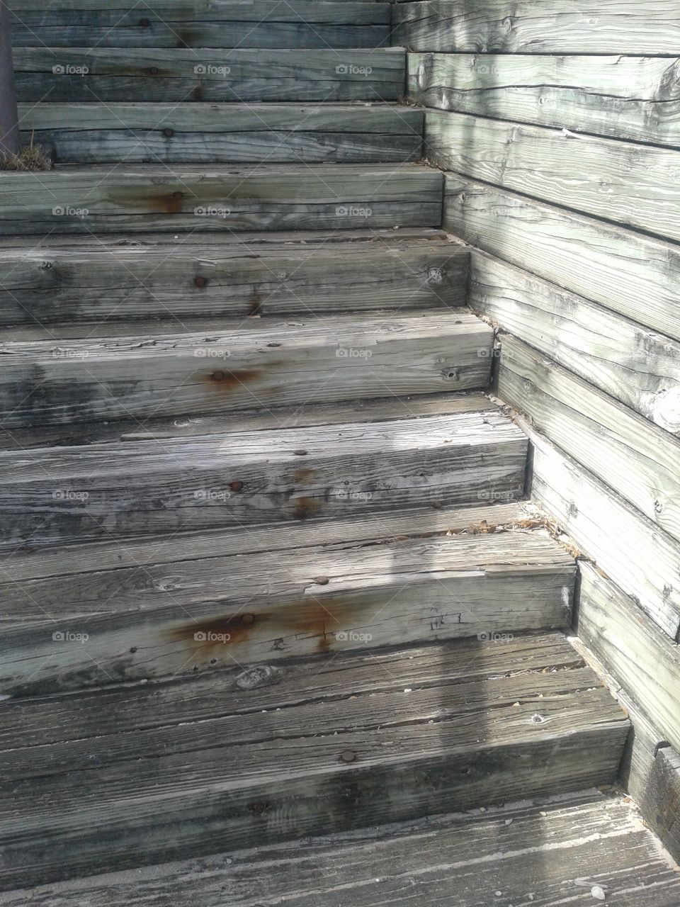 Rustic stairs
