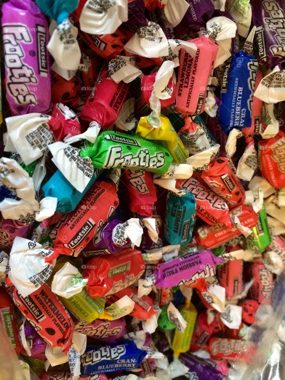 Colorful frooties candies