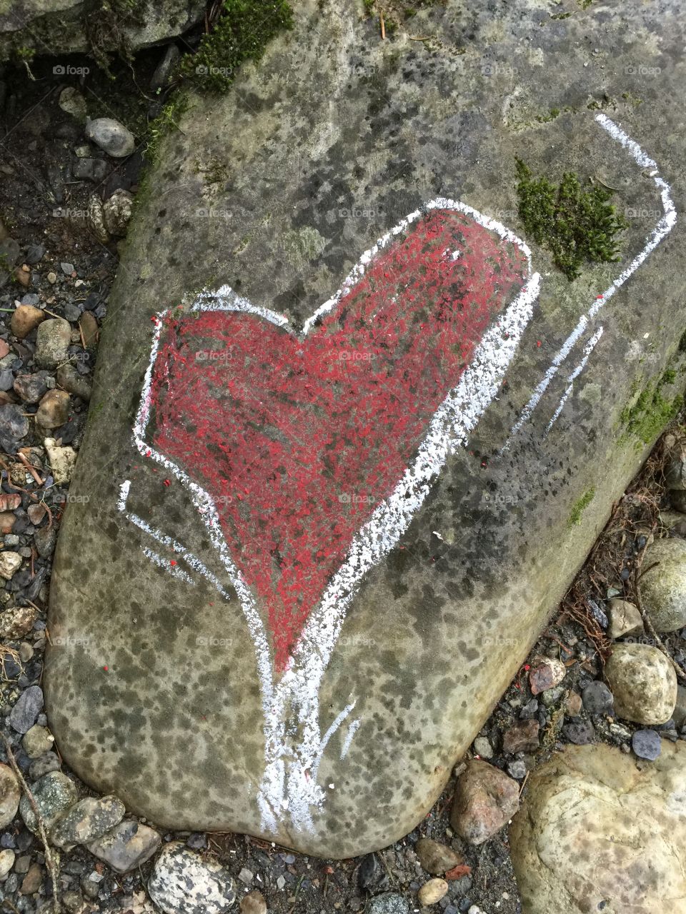 Heart rock