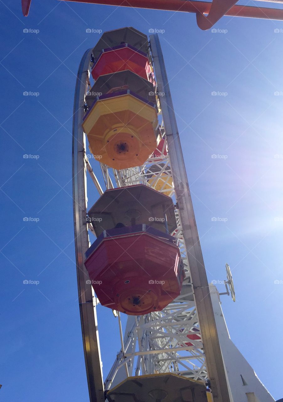 Ferris Wheel at Santa Monica 