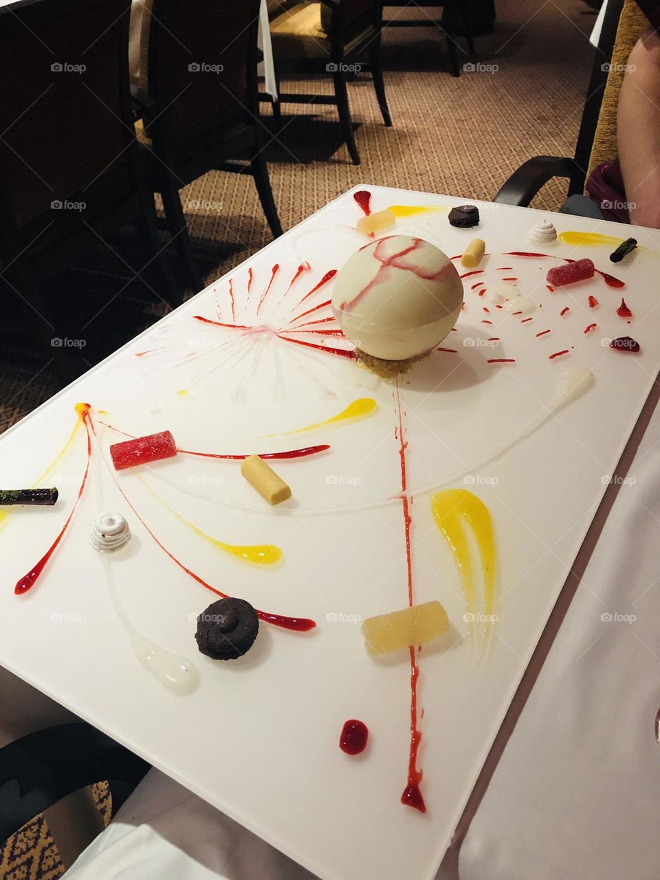 Carnival Miracle dessert