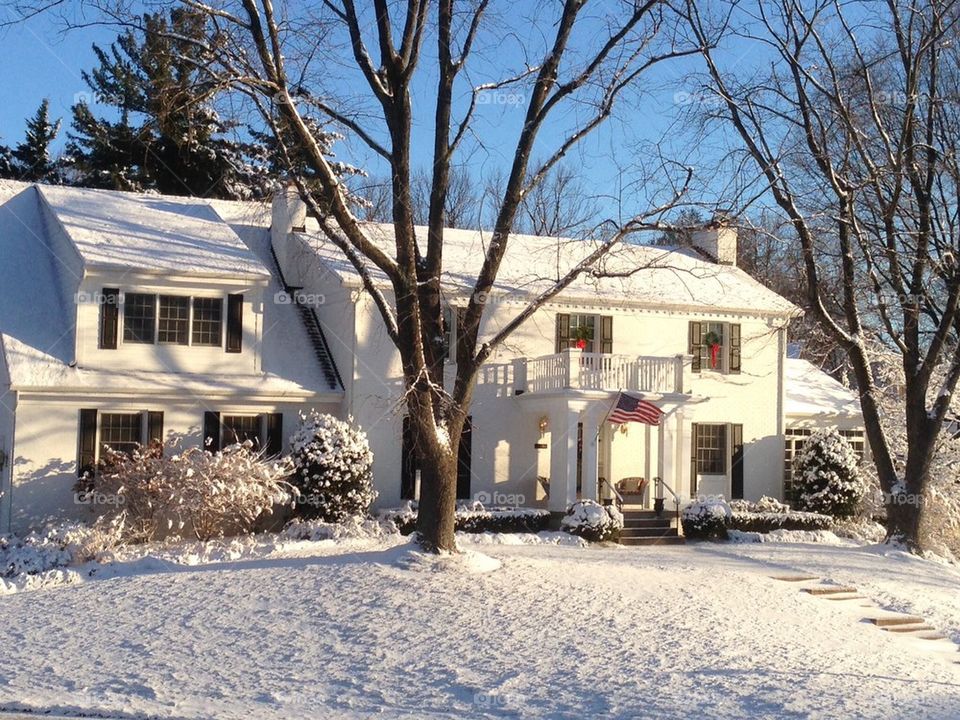 House in the Snow