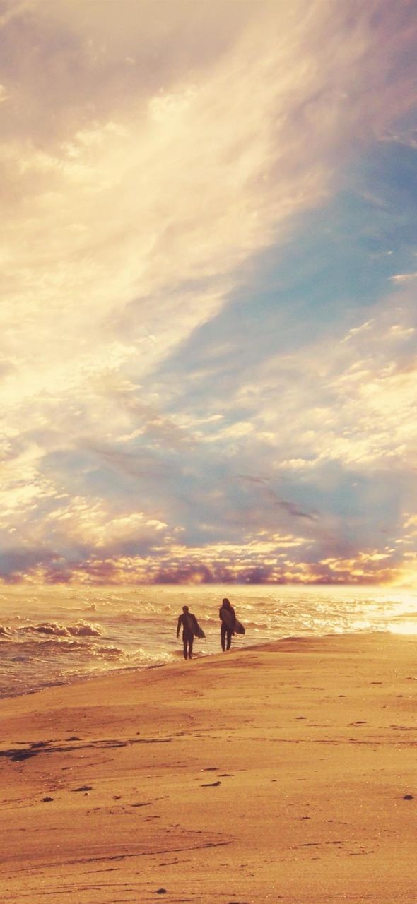 summer by the ocean