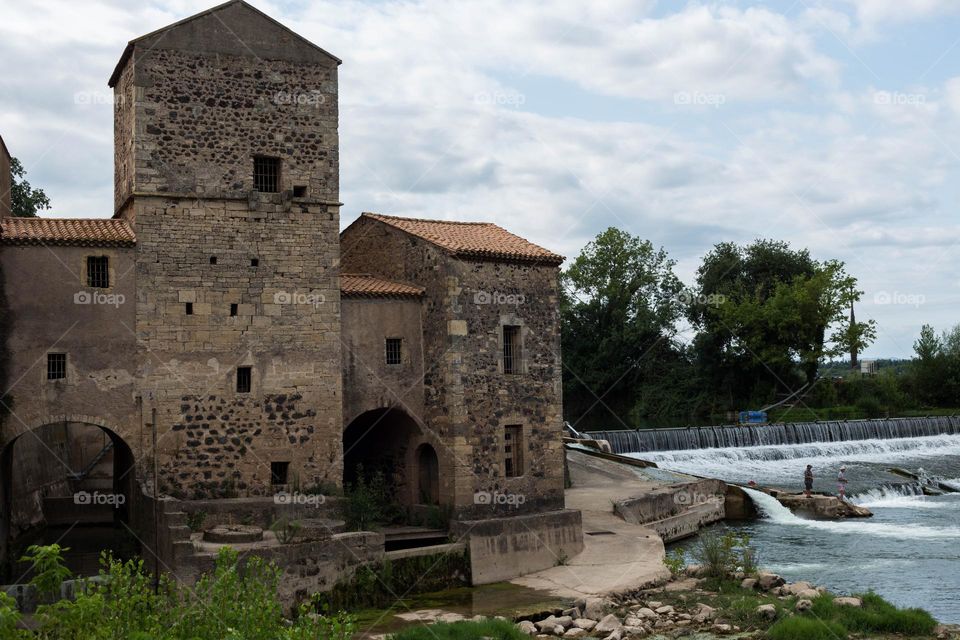 Moulin à blé de St Thibery
