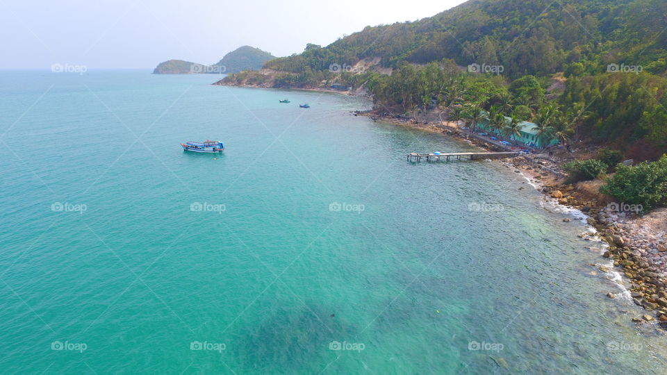 Seashore, Water, Beach, Sea, Island