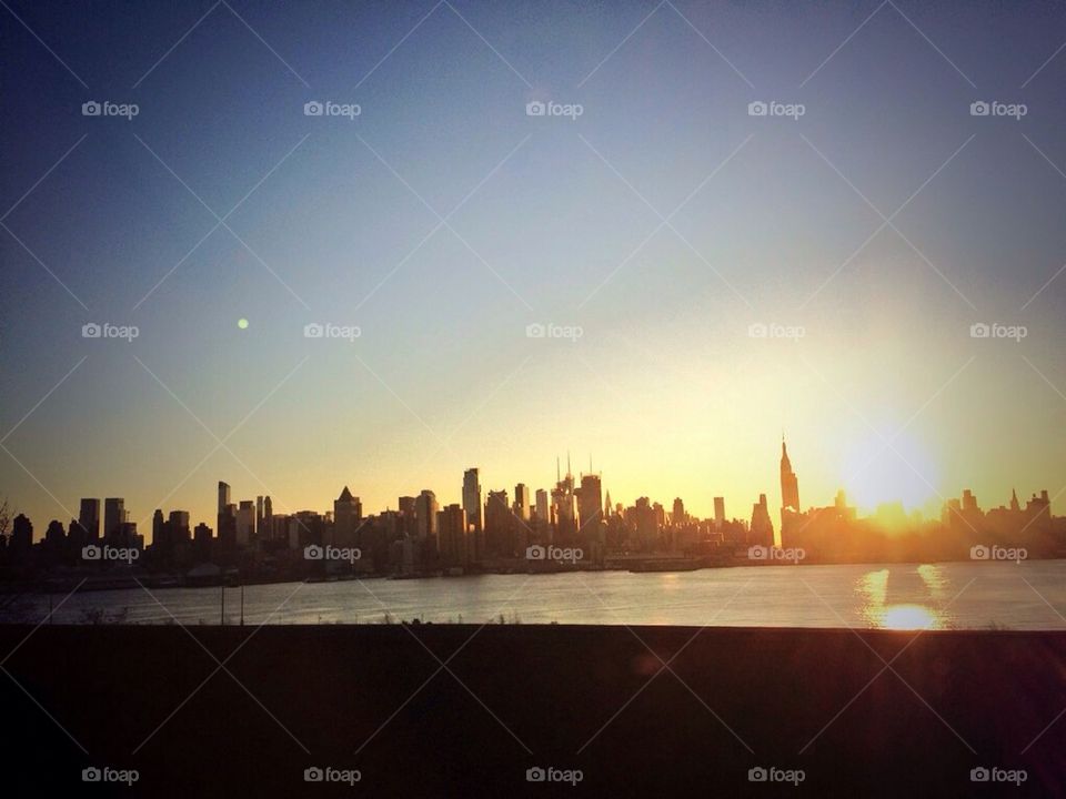 New York sunrise