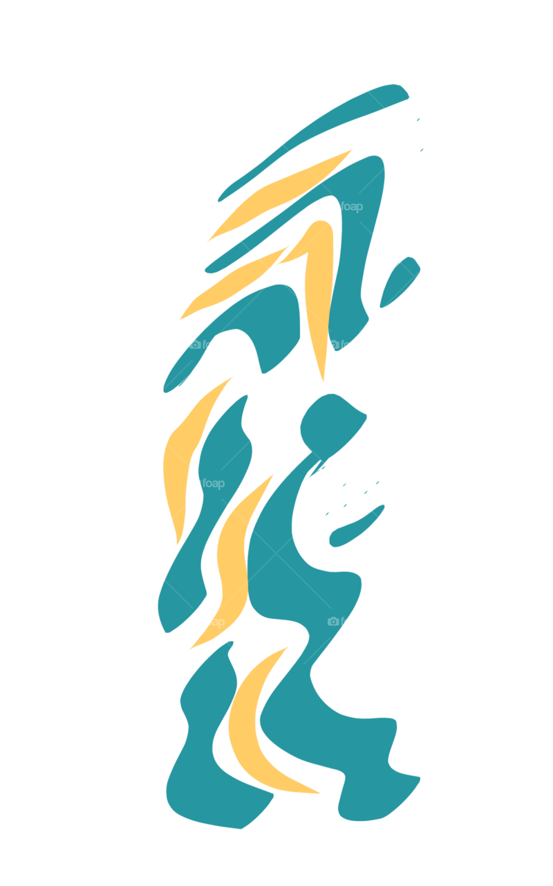 yellow green pattern