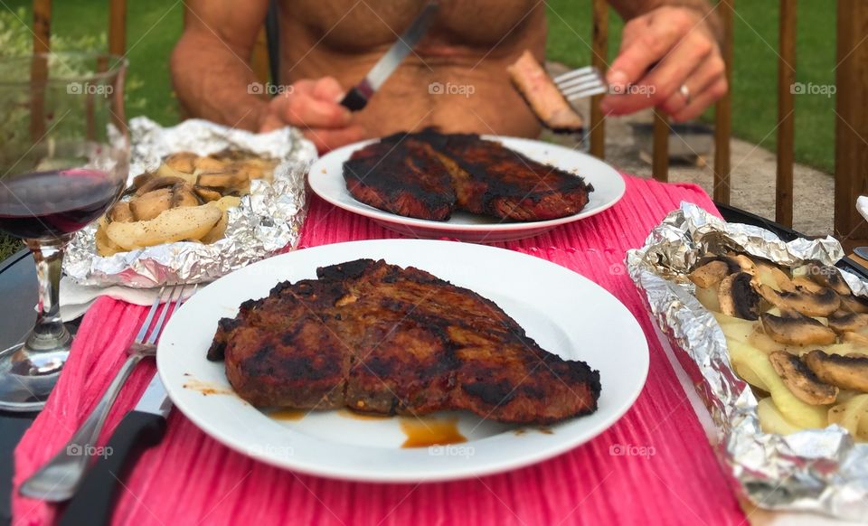 Big steak 