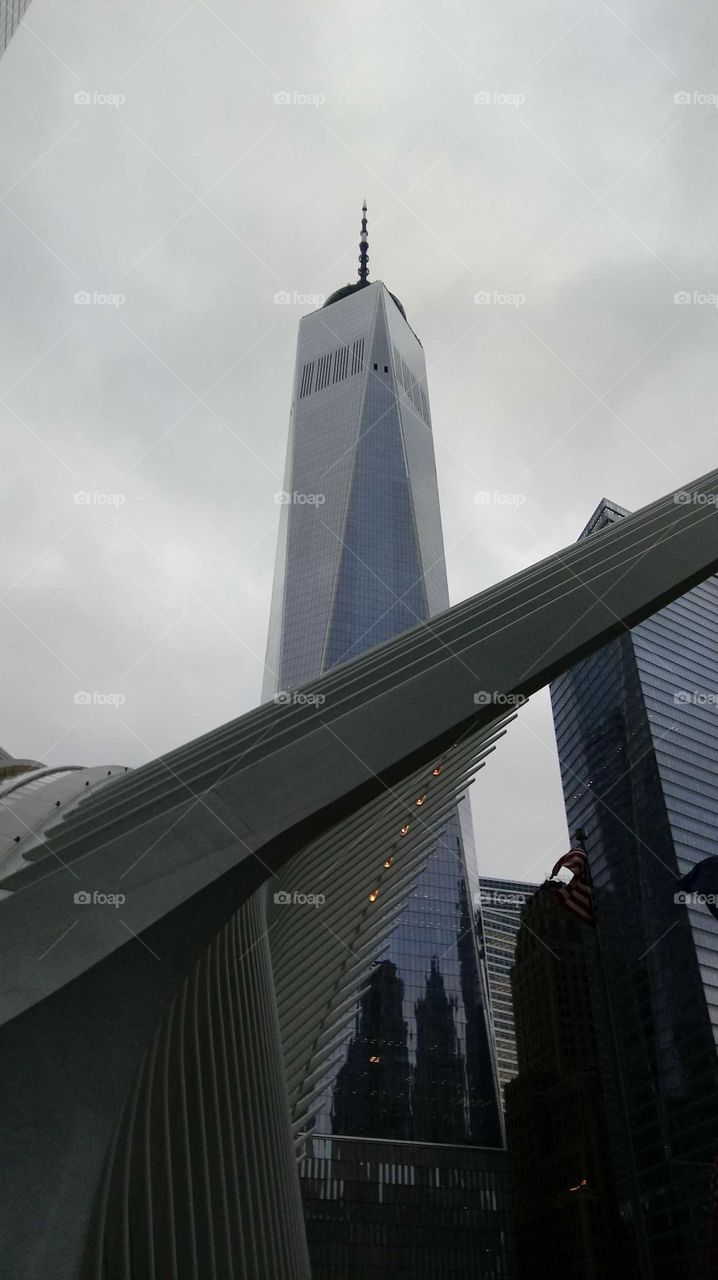 this photo was taken by the World Trade Center. This, and other photos I took really show the beauty and awe of the area. And most importantly, it reminds us of what we New Yorkers are famous for. Being New York Strong.