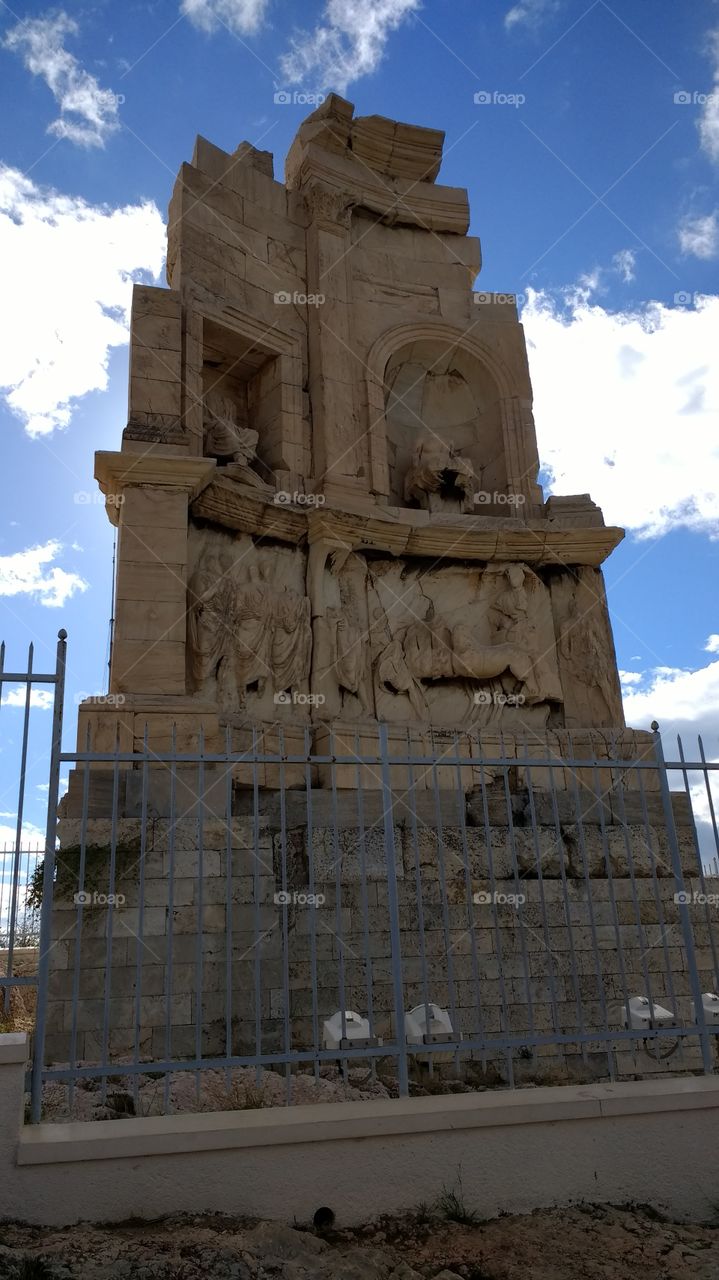 Philopappos Monument, Athens, Greece